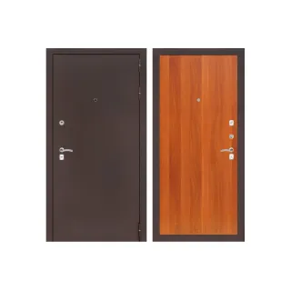 Входная дверь Labirint CLASSIC антик медный 05 Итальянский орех